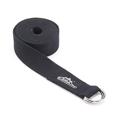 Black Mountain Products Yoga Exercise Strap for Stretching and Flexibility