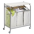 Honey Can Do Rolling Laundry Sorter with Ironing Board (SRT-01196)