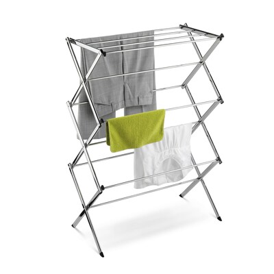 Honey Can Do Commercial Accordion Drying Rack, Chrome (DRY-01234)