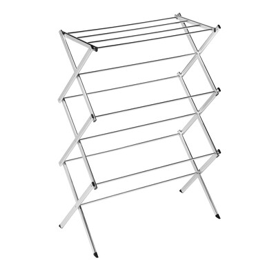 Honey Can Do Commercial Accordion Drying Rack, Chrome (DRY-01234)