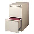 2-Drawer Mobile File Cabinet, Putty, 23 Deep (19305)