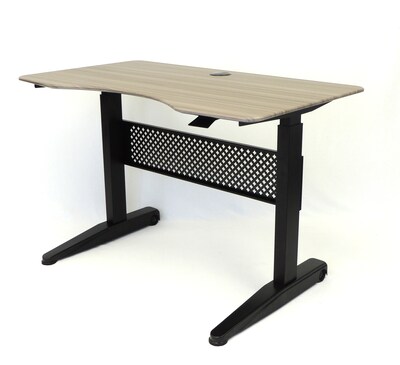 BOSS 48 Gas Lift Desk, Drift Wood
