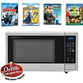 Movie Night with Orville RedenbacherS Certified 1.4 Cu. Ft. Microwave and 4-Movie Set