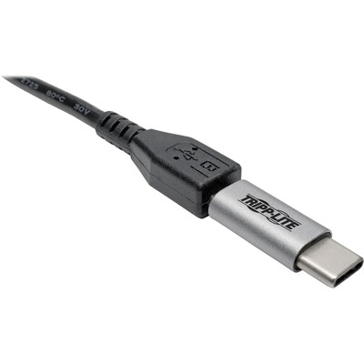 Tripp Lite USB C to USB Micro-B USB 2.0 Hi-Speed Adapter Compact USB Type C, USB-C, USB Type-C (U040