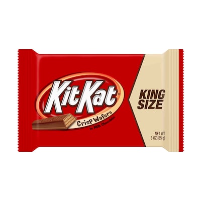 Kit Kat King Size Wafer Bars, 3 oz., 24/Box (HEC22600)