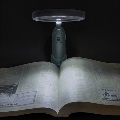 Carson® GN-55 MagniLamp™ 4.3" Hands Free 2x LED Magnifier With 3.5x Spot