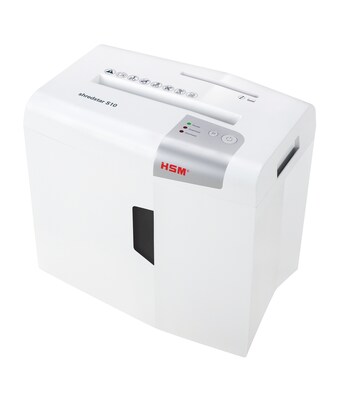 HSM shredstar S10 10-Sheet Strip-Cut Personal Shredder (HSM1042W)