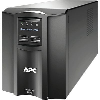 APC Smart-UPS 1000VA LCD 1000VA UPS, 8-Outlets, Black (SMT1000C)