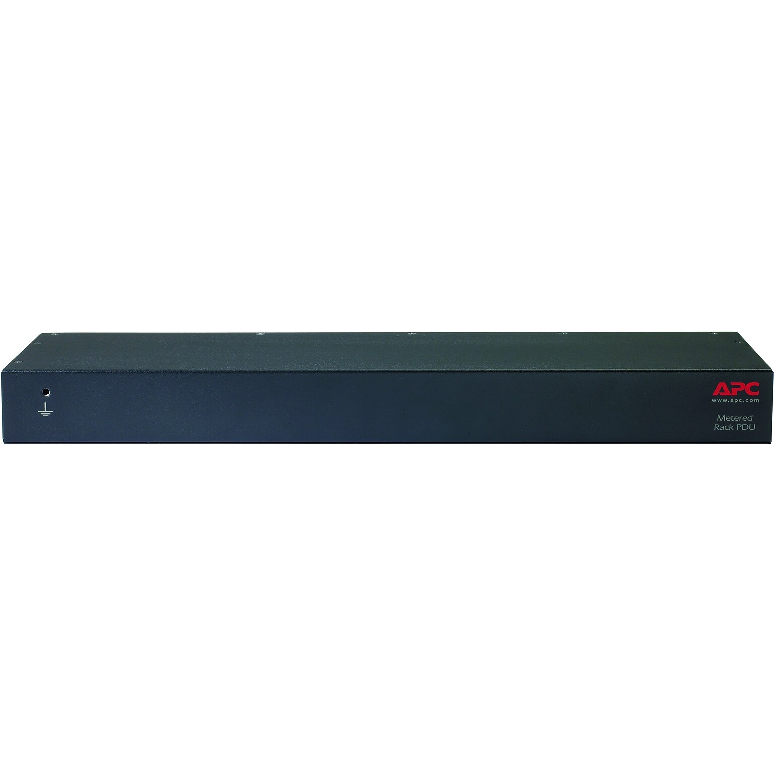 APC Metered Power Distribution Unit, 8-Outlet, 1U Rack Mount, Black (AP7821B)