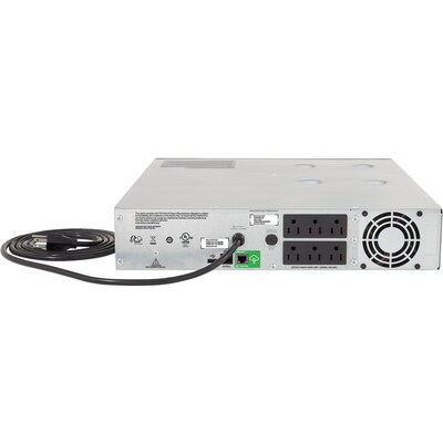 APC Smart-UPS 1440VA UPS, 6-Outlets, Black (SMC1500-2UC)