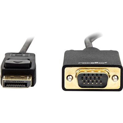 Rocstor DisplayPort/VGA Video Cable (Y10A172-B1)