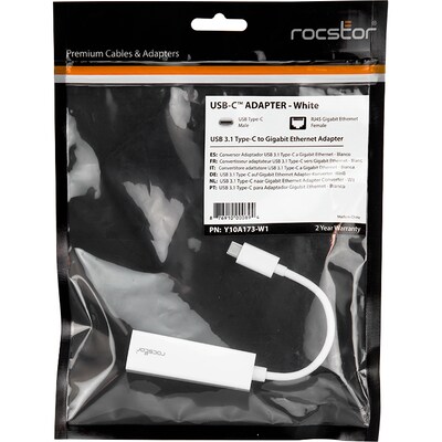 Rocstor Gigabit Ethernet Adapter (Y10A173-W1)