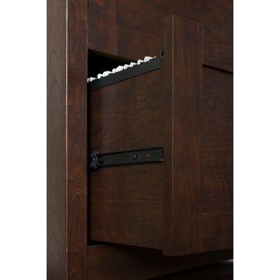 Bush Furniture Buena Vista 60W L-Desk, Madison Cherry (MY13830-03)