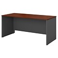 Bush Business Furniture Westfield 60W x 24D Credenza Desk, Hansen Cherry, Installed (WC24461FA)