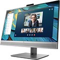 HP EliteDisplay 1FH48A8#ABA 23.8 LED Monitor, Silver/Black