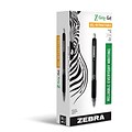 Zebra Pen Z-Grip Retractable Gel Pen 0.7mm Black Dozen