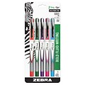 Zebra Pen Z-Grip Flight Stick Ballpoint Pen, 1.2mm Bold Point, Fashion Assorted 5pk