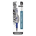 Zebra Pen F-301 Retractable Ballpoint Pen, Medium Point (1.0mm), Blue (ZEB 27221)