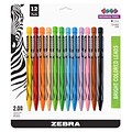 Zebra Cadoozles Mechanical Pencil, 2mm, #2 Hard Lead, Dozen (52812)