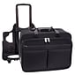 McKlein Roosevelt, Patented Detachable Wheeled Laptop Briefcase, Tech-Lite Ballistic Nylon, Black (7