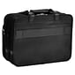 McKlein Roosevelt, Patented Detachable Wheeled Laptop Briefcase, Tech-Lite Ballistic Nylon, Black (74555)