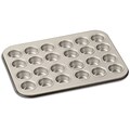 Chefs® Classic Non-Stick Metal 24-Cup Mini-Muffin Pan, Champagne (AMB24MMPCH)