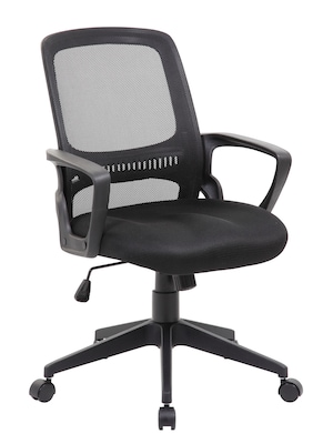 Boss Mesh Task Chair, Black (B6456-BK)