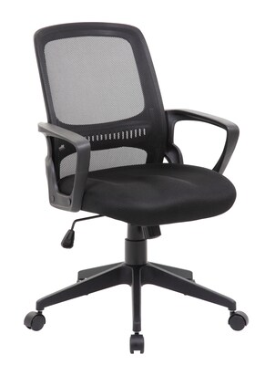 Boss Mesh Task Chair, Black (B6456-BK)