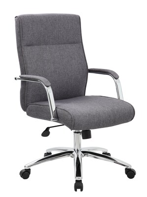 Boss Modern Executive Conference Chair, Grey (B696CSG)