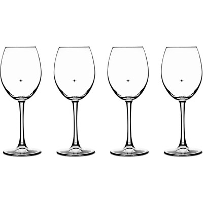 The Stars The Limit Stemware Collection, 4 White Wine Glasses (CG01S4WW)