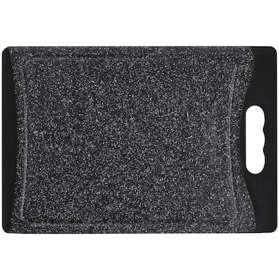 11 Marbled Polymer Cutting Board with Black Trim (CPB11MB)