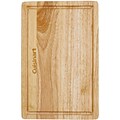12.5 Rubberwood Cutting Board with Drainage Grooves (CWB12RW)