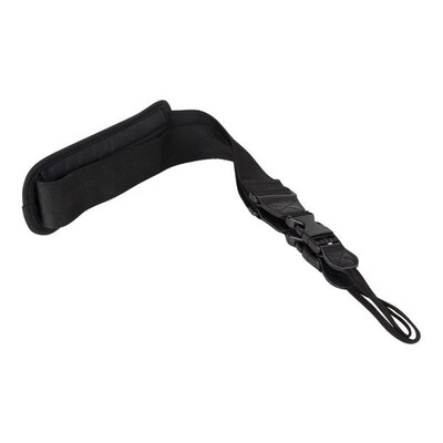 The Joy Factory CWX202 Leather/Nylon Universal Shoulder Strap for aXtion Cases, Black