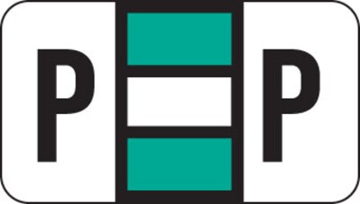 Medical Arts Press® Jeter® 2500 Compatible Alpha Roll Labels; P