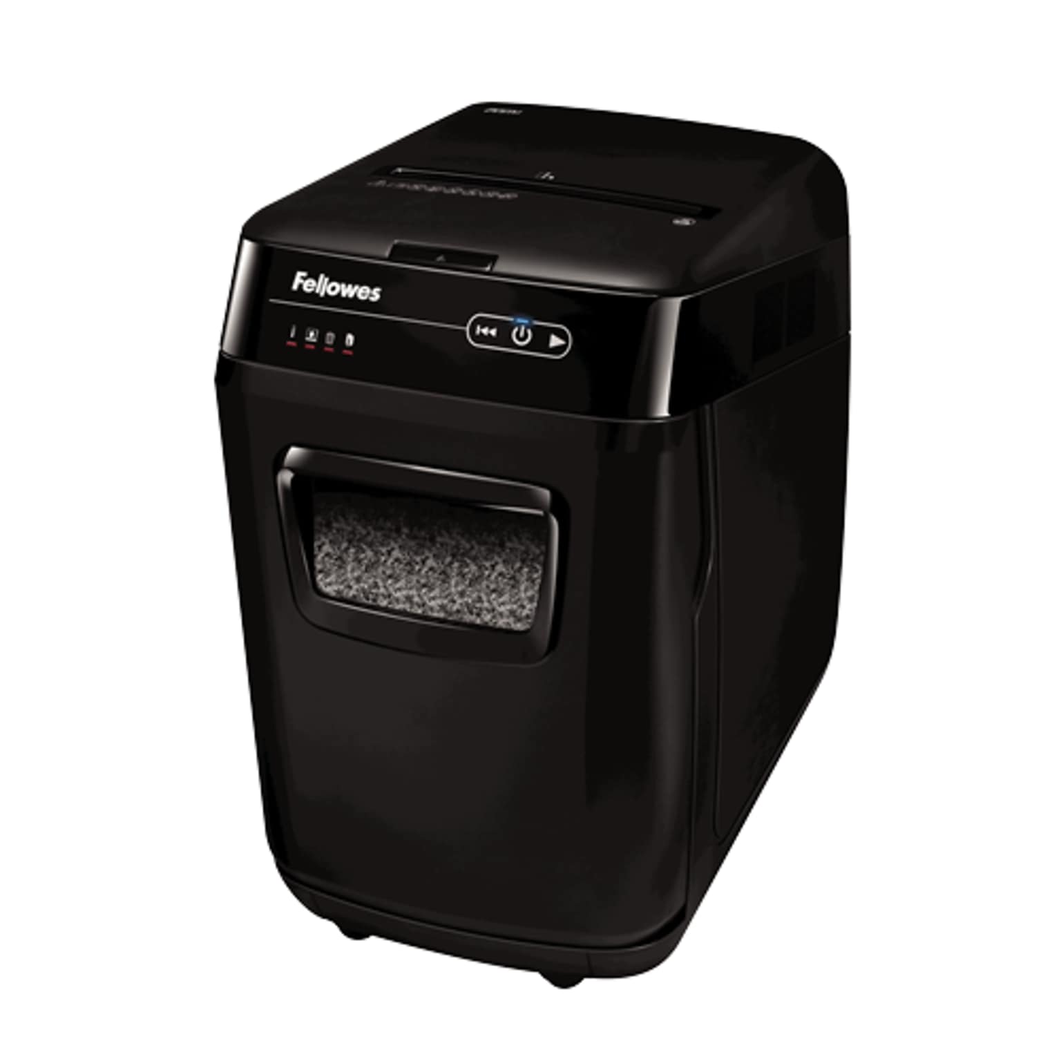 Fellowes AutoMax 200M AutoFeed Shredder 200 sheets Micro Cut particles Black