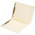 Medical Arts Press® End-Tab Expansion Manila Folders; w/2 Fasteners, 14 Point, 50/Box