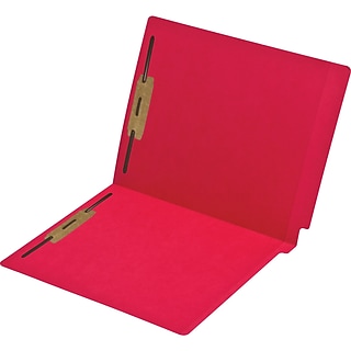 Medical Arts Press® Colored End-Tab File Folders; 11 pt., 2 Fasteners, 250/Box