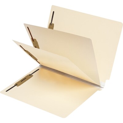 Medical Arts Press® Economy 18 Pt. Classification Folders; Manila, 2 Dividers, 20/Box