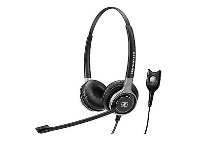 Sennheiser Century SC 660 Premium Stereo Headset With Microphone; Black/Silver