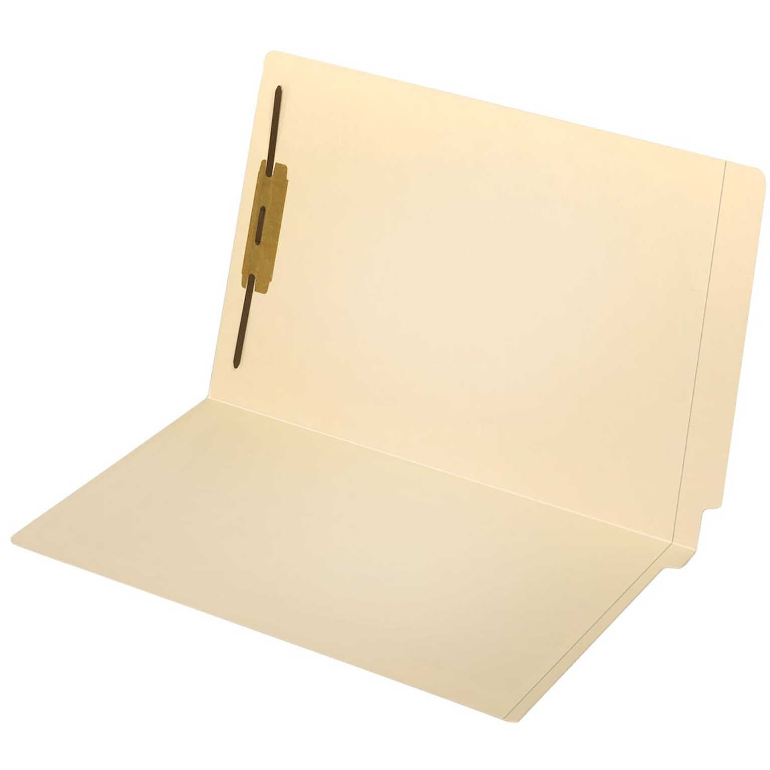 Medical Arts Press® 14Pt. Manila End-Tab File Folders; Legal, 1 Fastener, 50/Box