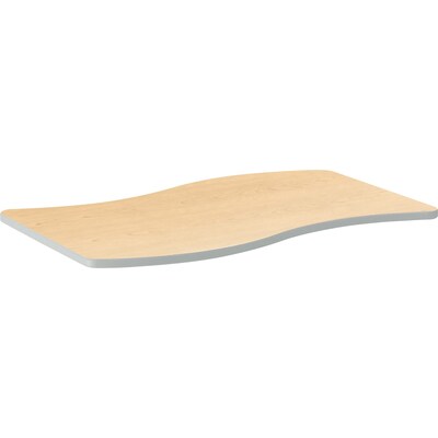 HON 54x30 Ribbon Shape Table Top, Maple (SW3054ENDK)