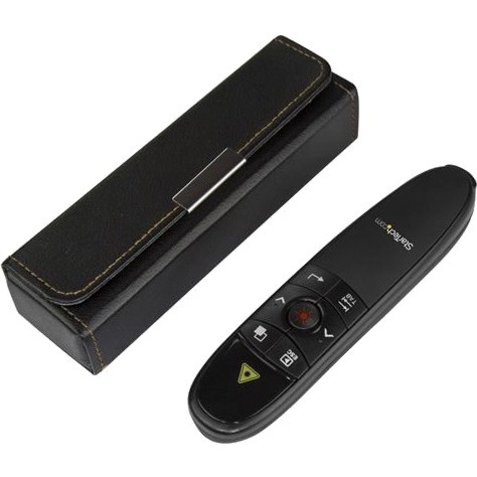 StarTech Wireless Presentation Remote with Red Laser Pointer, 90 ft. (27 m) (PRESREMOTE)