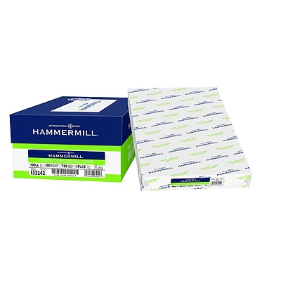 Hammermill® 100 lbs. Color Copy Digital Ultra Smooth Photo Cover, 19 x 13, White, 250/Ream