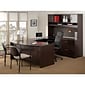 Bush Business Furniture Westfield Bow Front Right Handed U Shaped Desk with Lateral File Cabinet, Mocha Cherry (SRC019MRRSU)