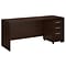 Bush Business Furniture Westfield 72W x 24D Office Desk with Mobile File Cabinet, Mocha Cherry (SRC0