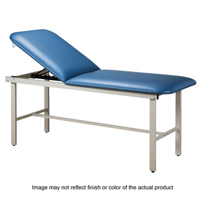 Clinton Industries 30" Treatmnt Table with Steel Frame, Burgundy
