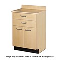 Clinton Industries Treatment Cabinet with 2 Door/2 Drawer, Maple/Maple