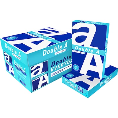 Double A Copy & Multipurpose Paper, 8 1/2 x 14, Smooth, 500 Sheets/Ream, 10 Reams/Carton, White (DAA851420)