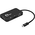 SIIG USB-C to 4-in-1 Multiport Video Adapter, DVI/VGA/DP/HDMI