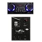 beFree Sound BFS-5501 Double 10 Inch Subwoofer Bluetooth Portable Party Speaker Black